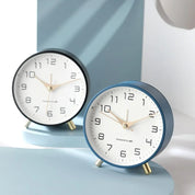 Modern Scandinavian Table Clock Silent Design - Image 3