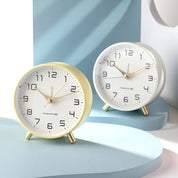 Modern Scandinavian Table Clock Silent Design - Image 4