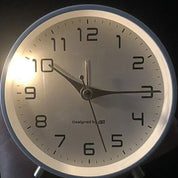 Modern Scandinavian Table Clock Silent Design - Image 5