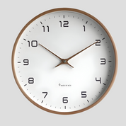 Modern Wall Clock Round Design and Silent Movement - Image 1