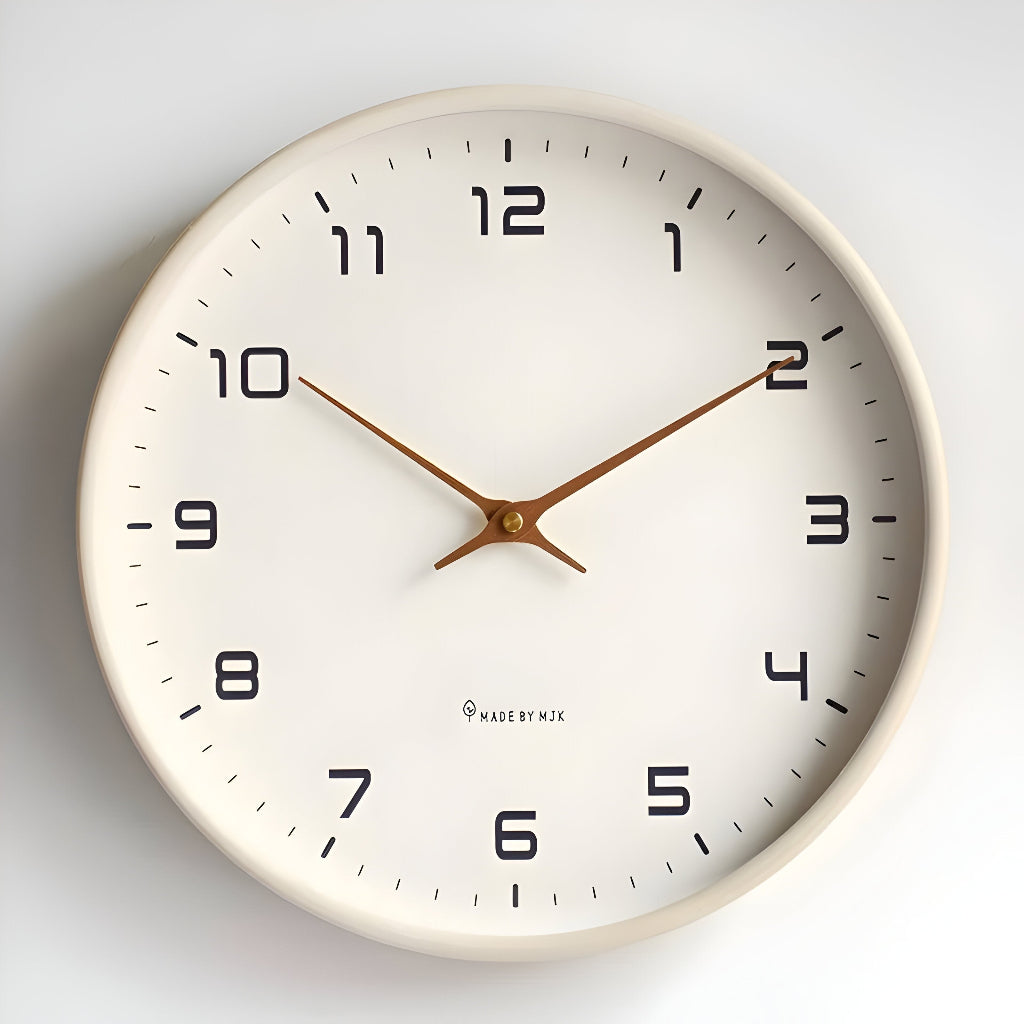 Modern Wall Clock Round Design and Silent Movement - Image 3