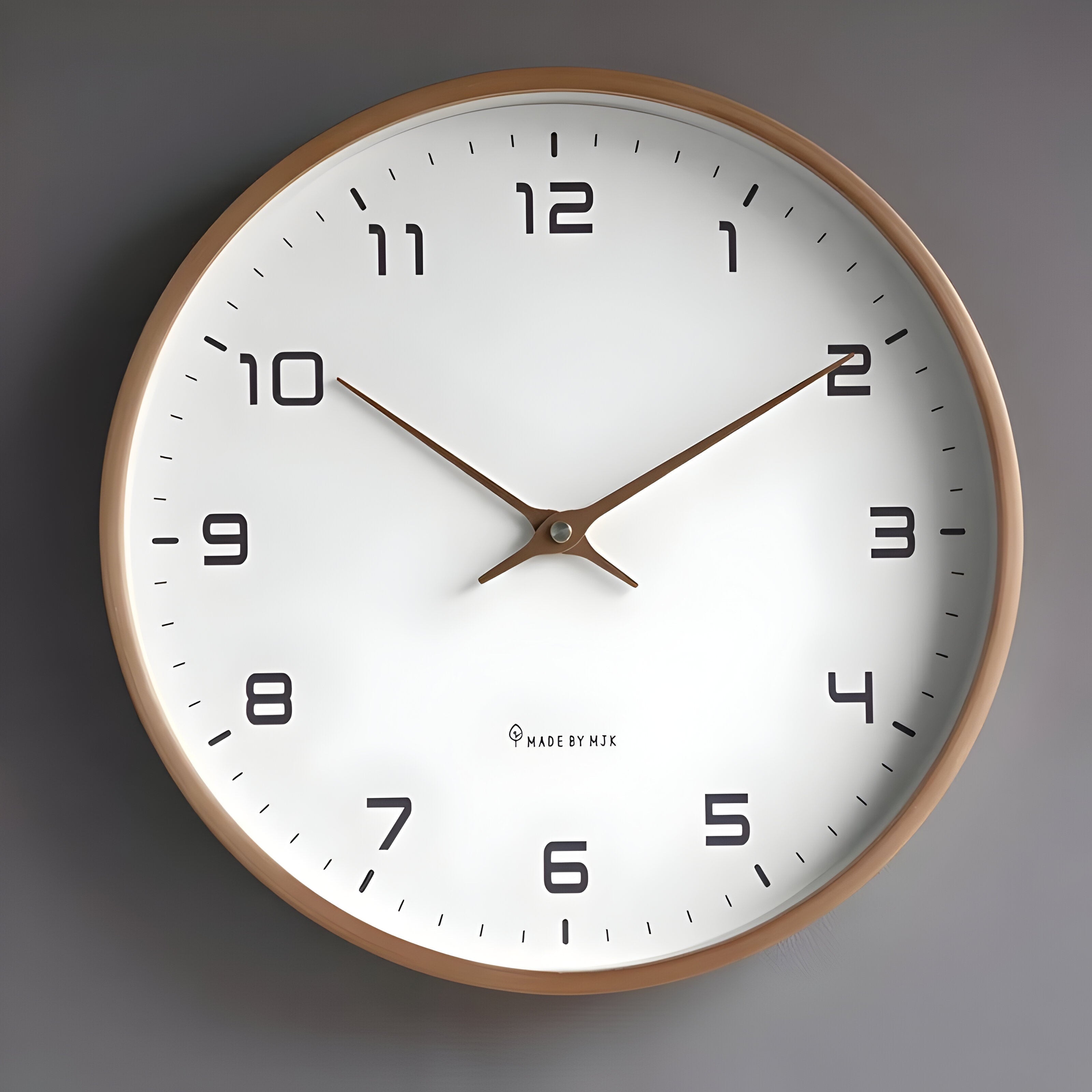 Modern Wall Clock Round Design and Silent Movement - Image 7