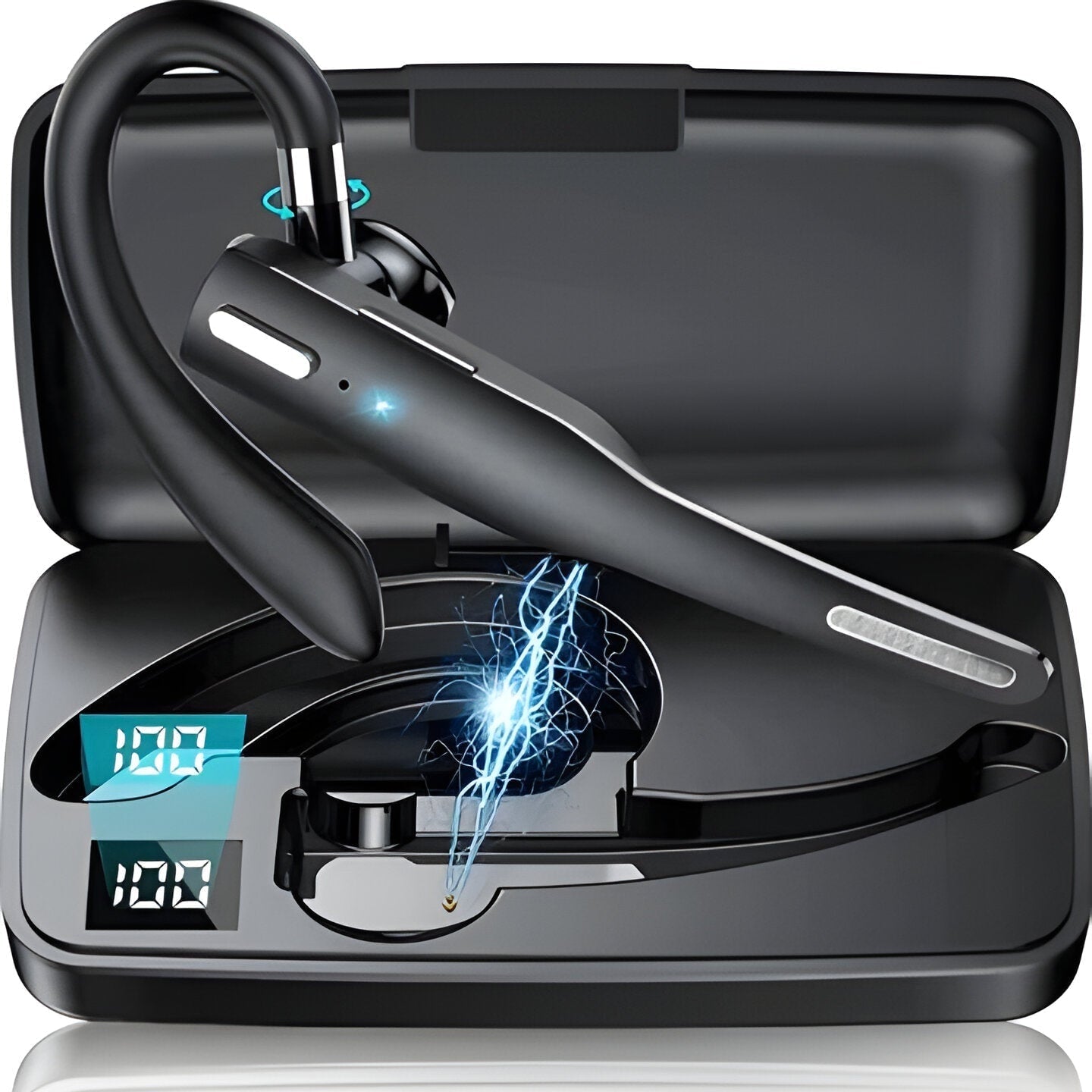 Noise Cancelling Bluetooth Headset Dual Mic Trucker Use - Image 2