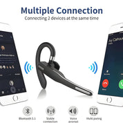 Noise Cancelling Bluetooth Headset Dual Mic Trucker Use - Image 5