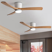Nordic Wood Ceiling Fan Light Modern Design Home Spaces - Image 20