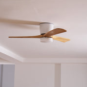 Nordic Wood Ceiling Fan Light Modern Design Home Spaces - Image 24