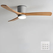 Nordic Wood Ceiling Fan Light Modern Design Home Spaces - Image 46