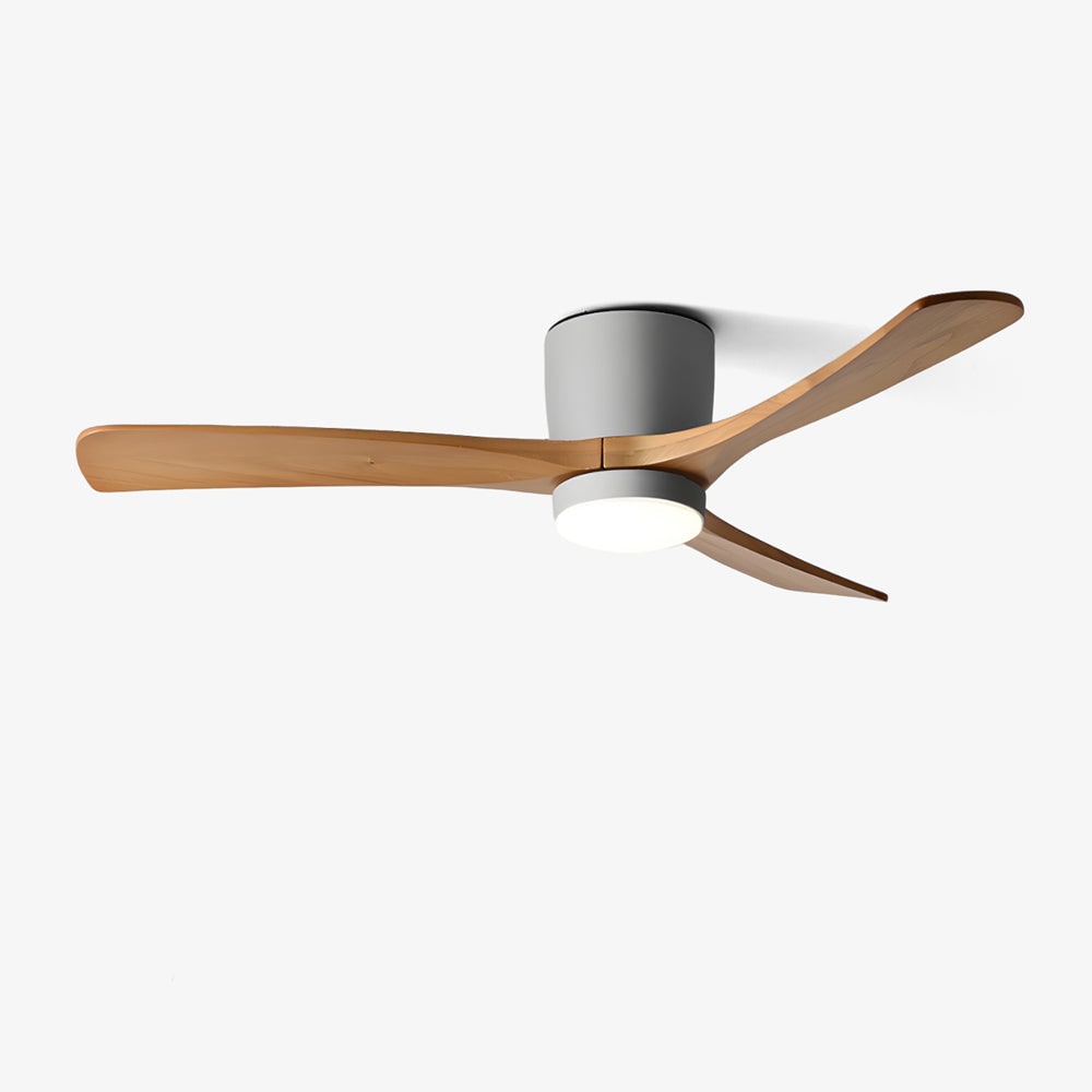 Nordic Wood Ceiling Fan Light Modern Design Home Spaces - Image 48