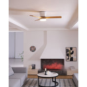 Nordic Wood Ceiling Fan Light Modern Design Home Spaces - Image 55