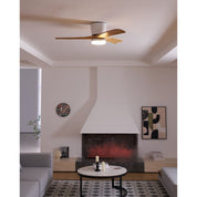 Nordic Wood Ceiling Fan Light Modern Design Home Spaces - Image 58