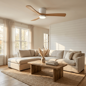 Nordic Wood Ceiling Fan Light Modern Design Home Spaces - Image 8