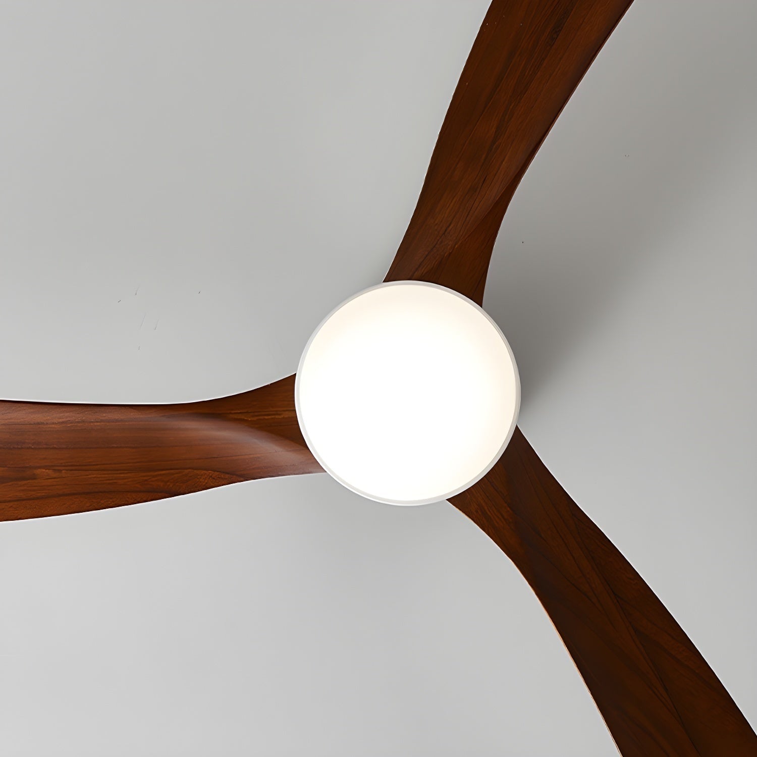 Nordic Wood Ceiling Fan Light Modern Design Living Room - Image 44