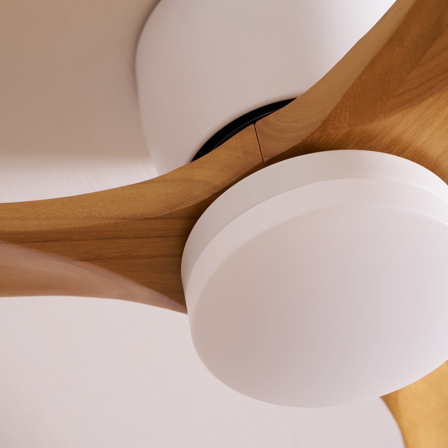 Nordic Wood Ceiling Fan Light Modern Design Living Room - Image 54