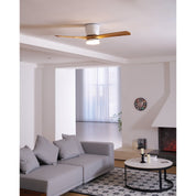 Nordic Wood Ceiling Fan Light Modern Design Living Room - Image 56