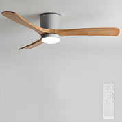 Nordic Wood Ceiling Fan Light Modern Living Spaces - Image 39