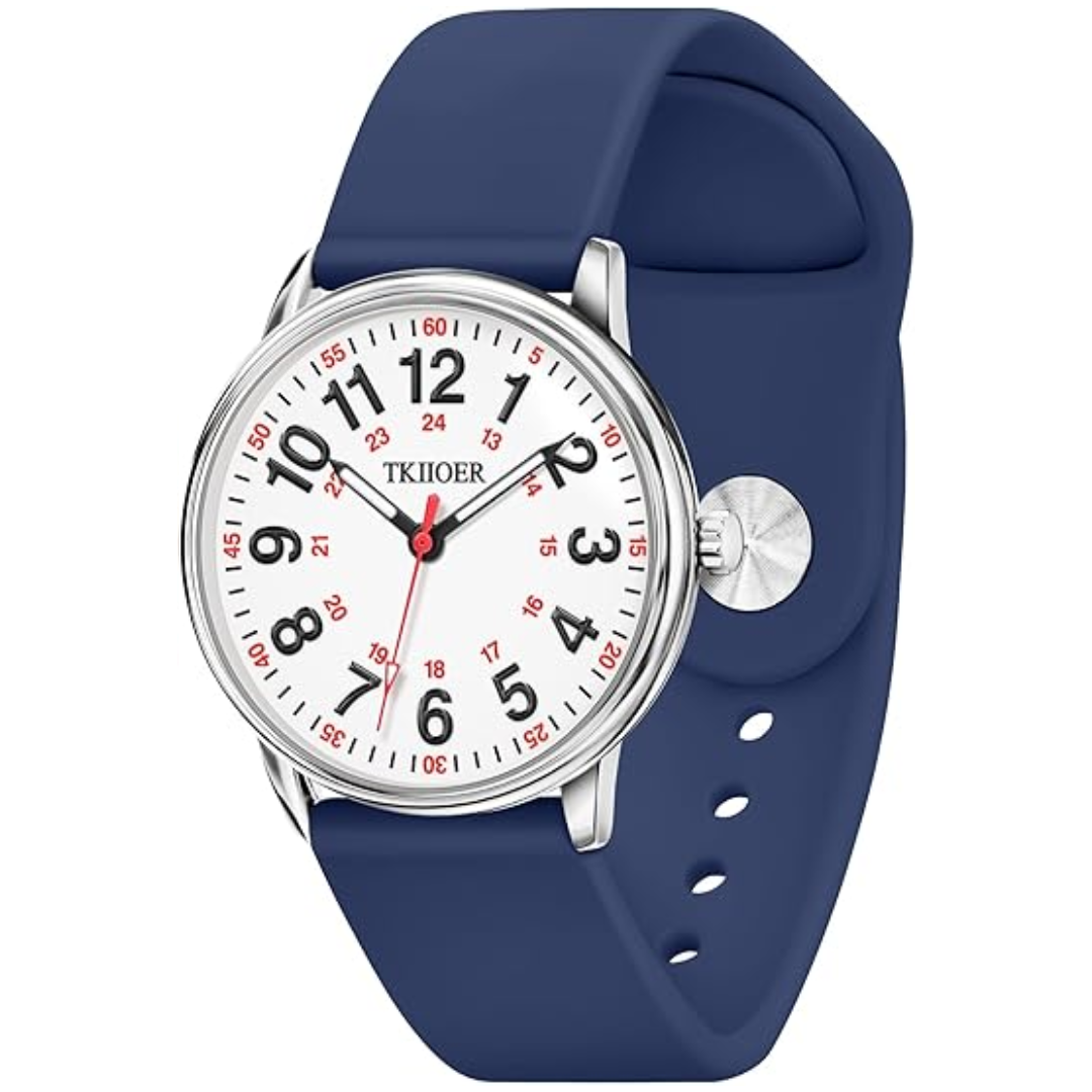 Nurse Watch Silicone Band Stylish & Durable - Image 1
