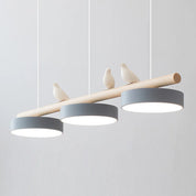 Pendant Light Bird Modern White Hanging Ceiling Lamp Metal - Image 18