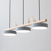 Pendant Light Bird Modern White Hanging Ceiling Lamp Metal - Image 19