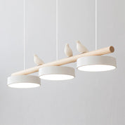 Pendant Light Bird Modern White Hanging Ceiling Lamp Metal - Image 26