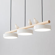 Pendant Light Bird Modern White Hanging Ceiling Lamp Metal - Image 27