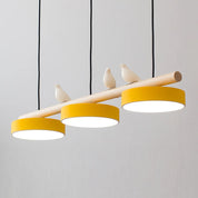 Pendant Light Bird Modern White Hanging Ceiling Lamp Metal - Image 31