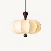 Pendant Light White Sculpted Modern Ceiling Hanging Lamp - Image 5