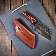 Personalized Meat Cleaver Knife Set Unique Groomsmen Gifts - Image 5