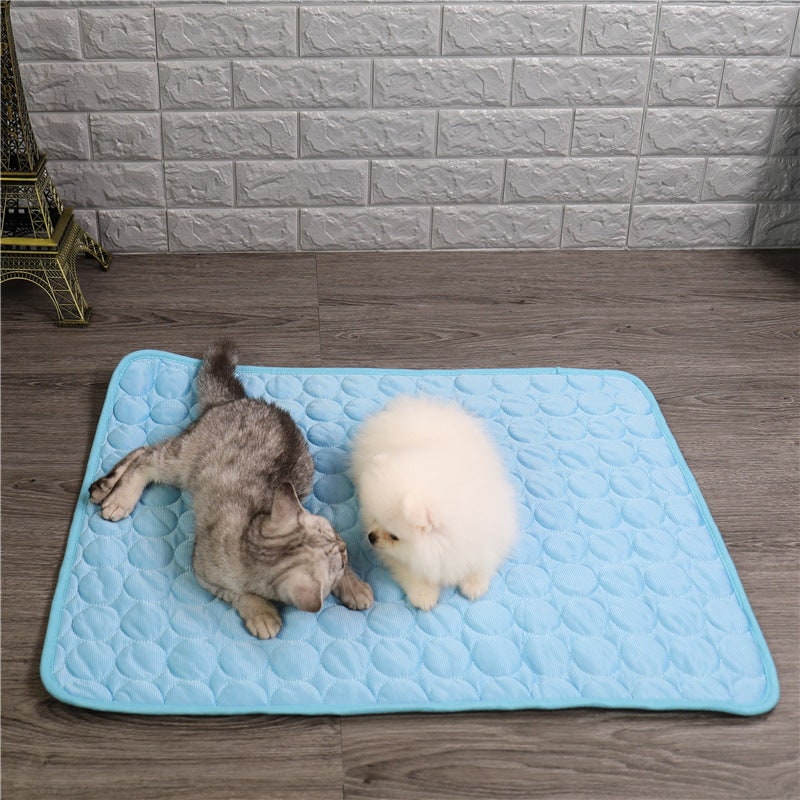 Pet Cooling Mat Dogs and Cats Comfortable Relief Hot Days - Image 2