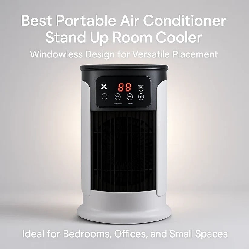 Portable Air Conditioner Home Office Windowless & Energy Efficient - Image 3