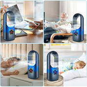 Portable Air Conditioner Humidifier Home and Office Blade-Free Design - Image 4