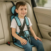 Portable Car Booster Seat 5-Point Harness and Washable Cover - Image 13