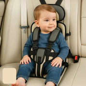 Portable Car Booster Seat 5-Point Harness and Washable Cover - Image 17