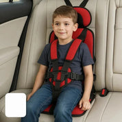Portable Car Booster Seat 5-Point Harness and Washable Cover - Image 2