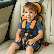 Portable Car Booster Seat 5-Point Harness and Washable Cover - Image 7