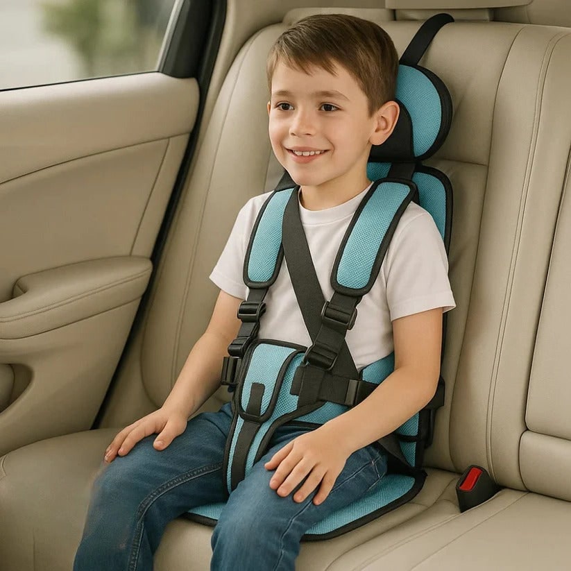 Portable Child Travel Seat Five-Point Harness Ages 1-14 - Image 14