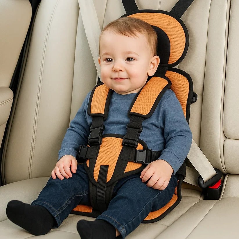 Portable Child Travel Seat Five-Point Harness Ages 1-14 - Image 16