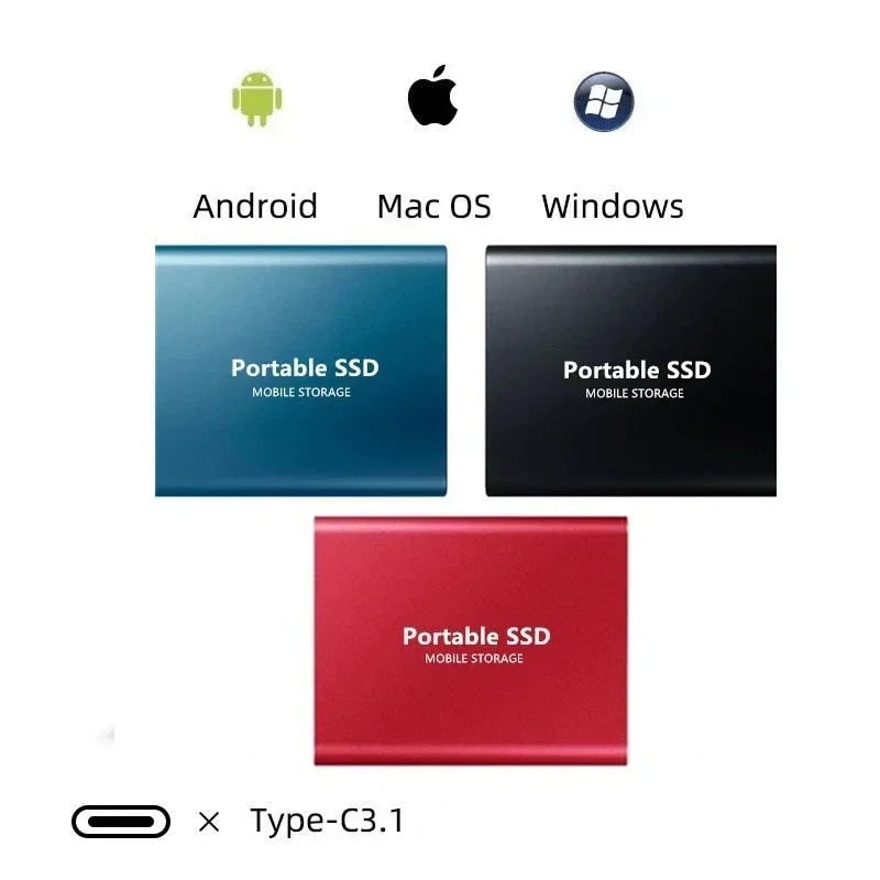 Portable Ssd 2tb External Drive Fast Data Storage and Backup - Image 5