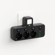 Power Strip Surge Protection and Child Safety Features 3 Outlets - Image 2