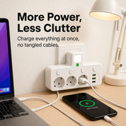 Power Strip Surge Protection and Child Safety Features 3 Outlets - Image 5