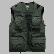 Practical Multi-Pocket Travel Vest Outdoor & Daily Use - Image 4
