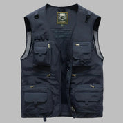 Practical Multi-Pocket Travel Vest Outdoor & Daily Use - Image 5