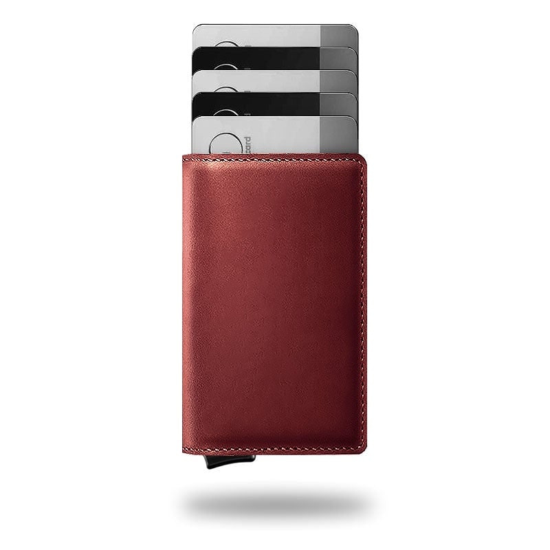 Premium Leather Wallet Cards and Cash Slim Design RFID Protection - Image 7