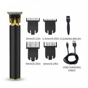 Professional Hair Trimmer T Blade Cordless Beard Grooming Tool - Image 4