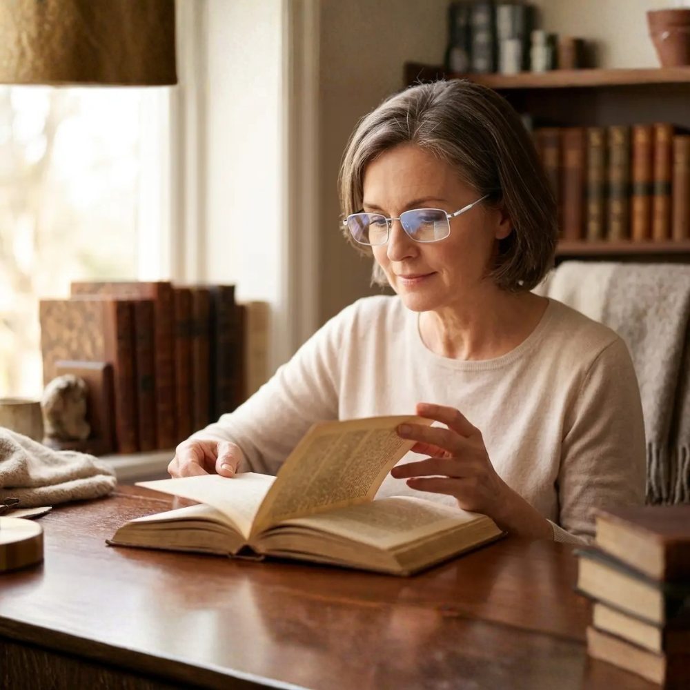 Reading Glasses Multi Focal Progressive Rectangular Frame - Image 4