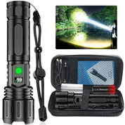 Rechargeable LED Flashlight 5 Modes and Type C Charging - Image 1