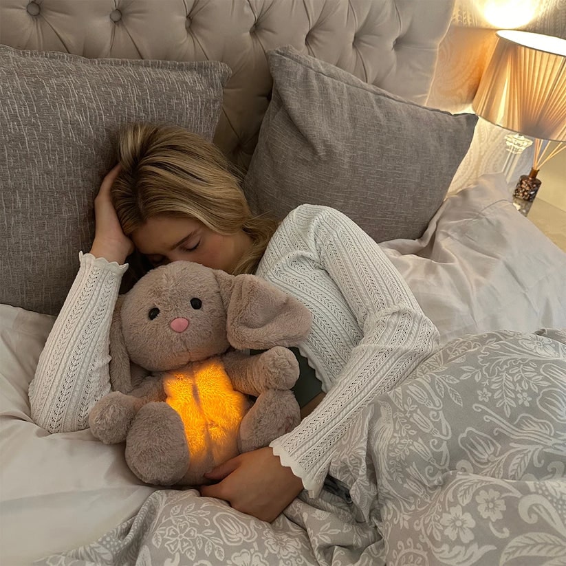 Relaxing Plush Toy Breathing Light Soothing Sleep - Image 7