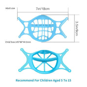 Silicone 3D Mask Bracket Comfort and Breathability 6th Gen Upgrade - Image 3