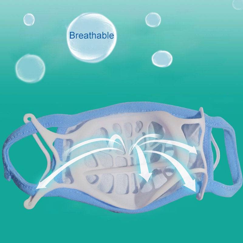 Silicone 3D Mask Bracket Comfort and Breathability 6th Gen Upgrade - Image 7