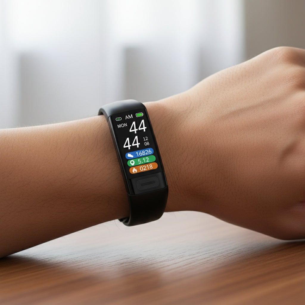 Smart Fitness Bracelet Blood Pressure Ecg & Heart Rate Monitor - Image 2