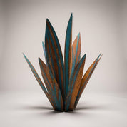 Solar Garden Decoration Metal Plant Sculpture - Image 4